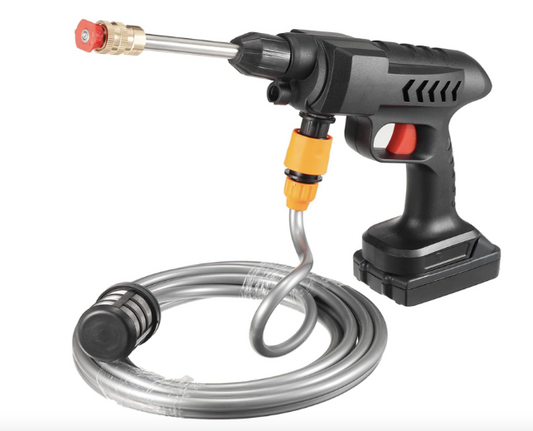 Portable High Pressure Spray Water Gun, Cordless Handheld Power Cleaner Water Gun, Various Water Spray Modes, Replaceable Nozzle, for Washing Cars/Fences/Siding