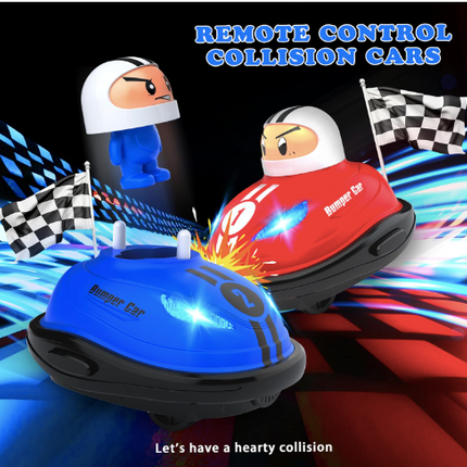 Remote Control Ejector Battle Bumper Cars with Drivers