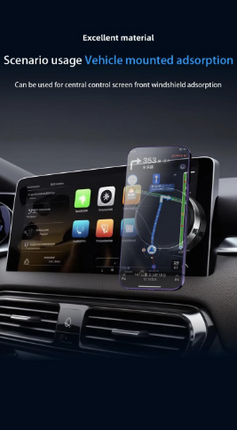 Intelligent Vacuum Suction Car Mount - Magnetic Universal Phone Holder