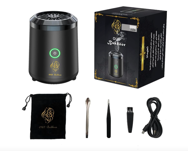 Electric Oud Bukhoor Incense Burner Aroma Diffuser