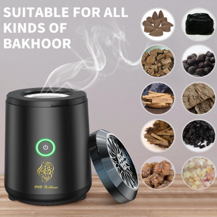 Electric Oud Bukhoor Incense Burner Aroma Diffuser