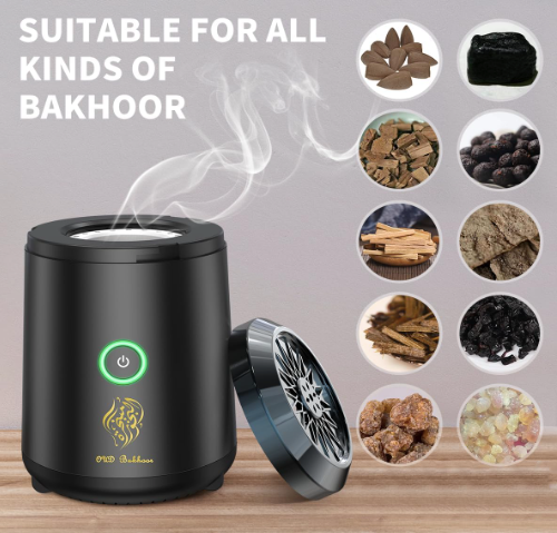 Electric Oud Bukhoor Incense Burner Aroma Diffuser