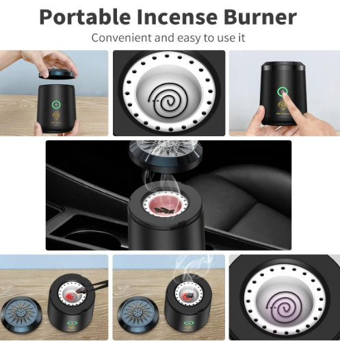 Electric Oud Bukhoor Incense Burner Aroma Diffuser