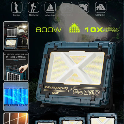 Solar portable light