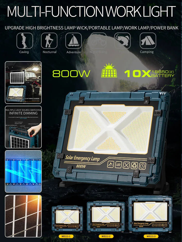 Solar portable light