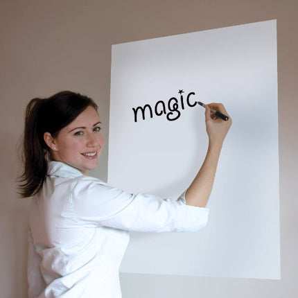 Magic White Board: Reusable, Stick Anywhere, Erase Effortlessly