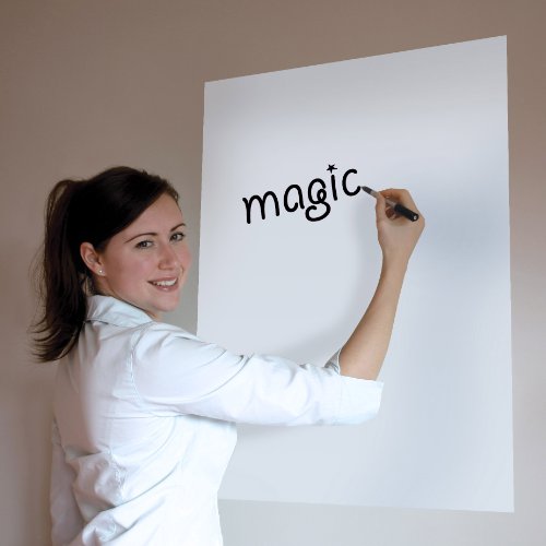 Magic White Board: Reusable, Stick Anywhere, Erase Effortlessly