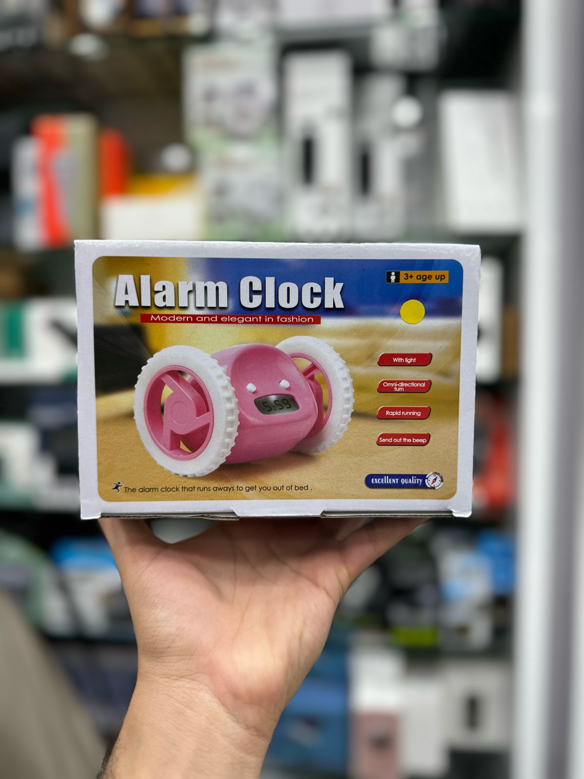 Omni-Light Alarm Clock: Rapid Beep Edition
