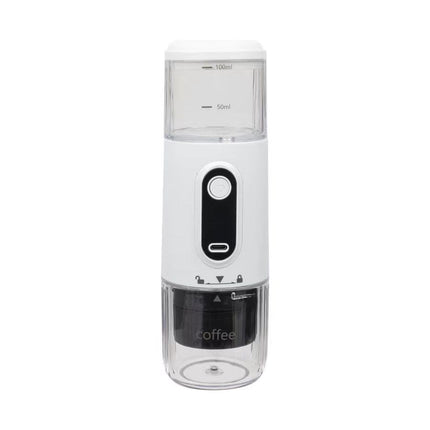 Portable Espresso Machine: Battery-operated with a compact design, suitable for travel.
