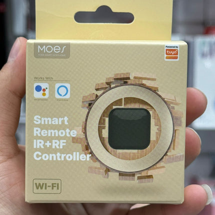 moes smart remote ir+rf controller, wifi, device share, timer schedule, app control, voice control