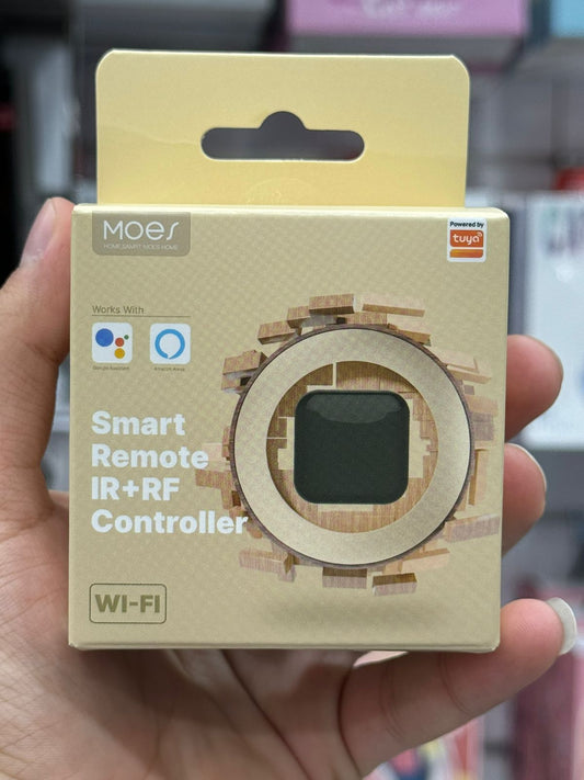 moes smart remote ir+rf controller, wifi, device share, timer schedule, app control, voice control