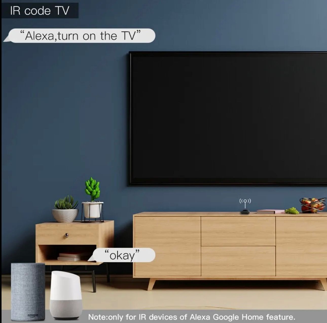moes smart remote ir+rf controller, wifi, device share, timer schedule, app control, voice control