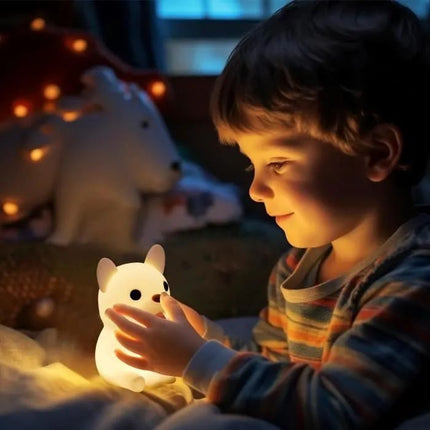 Dog night light