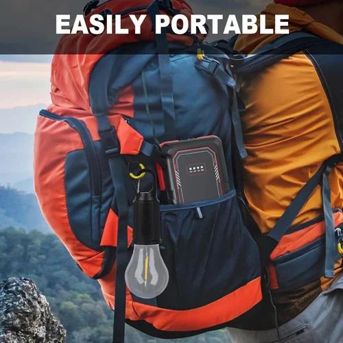 Lighting Modes Tent LED Lamp Portable Emergency Camping Lights with Clip Hook LED Lantern
