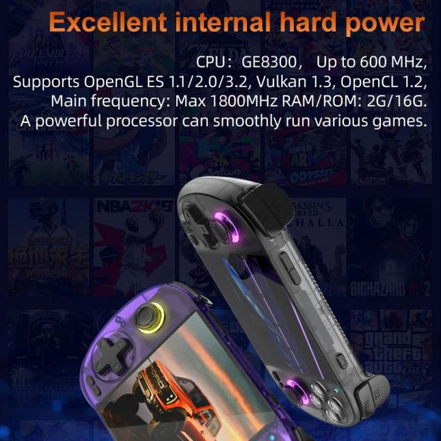 D40 MAX Handheld Game Console – 4.0" HD Touch Screen, 20,000+ Built-In Retro Games, WiFi & Bluetooth, Cloud Gaming, Dual Joystick Portable Gaming Device