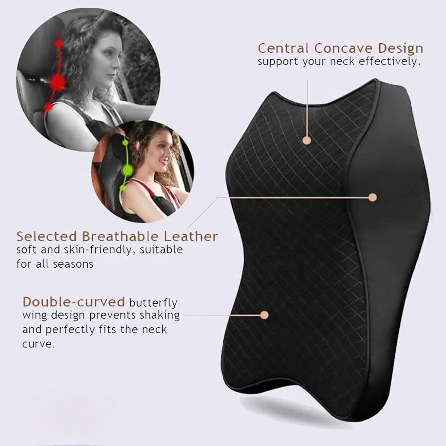 Car Neck Cushion - Ultimate Support for Comfortable Driving"