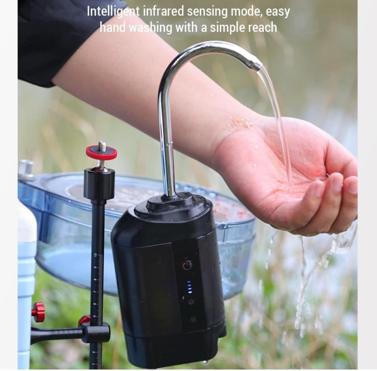 Induction Intelligent Oxygen Pump Outdoor – Portable Rechargeable Smart Water Dispenser