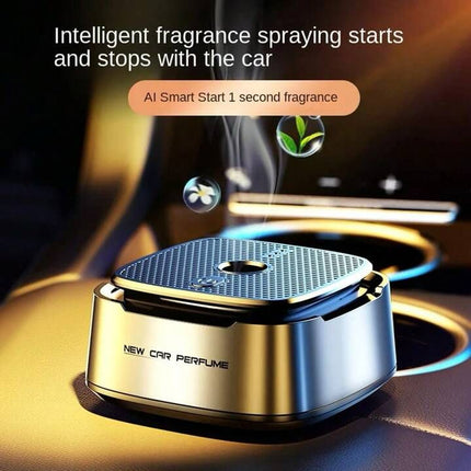 Smart Car Air Freshener with AI Intelligent Aromatherapy – Adjustable Fragrance Diffuser