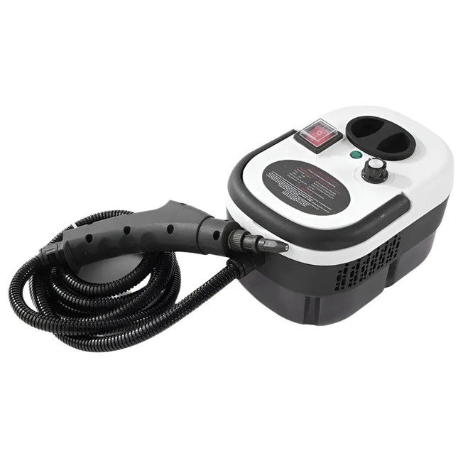 Steam cleaner with hose on a white background-YF-803 High-Pressure Steam Cleaner | Home, Kitchen & Tiles-best online store  uae