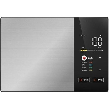 Smart Kitchen Scale 5kg with App & LED Display – Digital Food Scale for Calorie Tracking & Nutritional Analysis (2g–5000g, Stainless Steel, Multi-Unit)