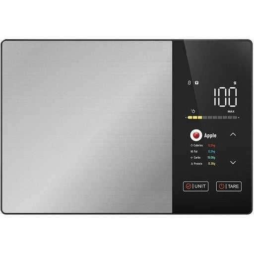 Smart Kitchen Scale 5kg with App & LED Display – Digital Food Scale for Calorie Tracking & Nutritional Analysis (2g–5000g, Stainless Steel, Multi-Unit)