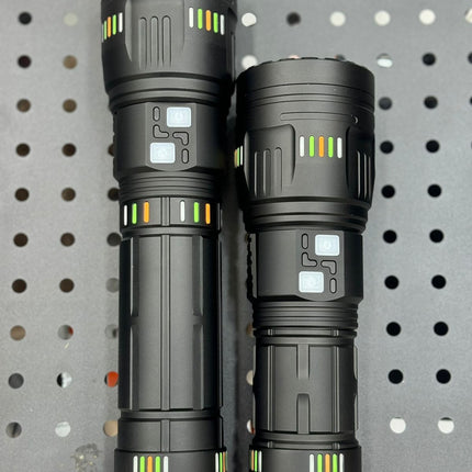 Multifunctional telescopic zoom fluorescent light absorber flashlight