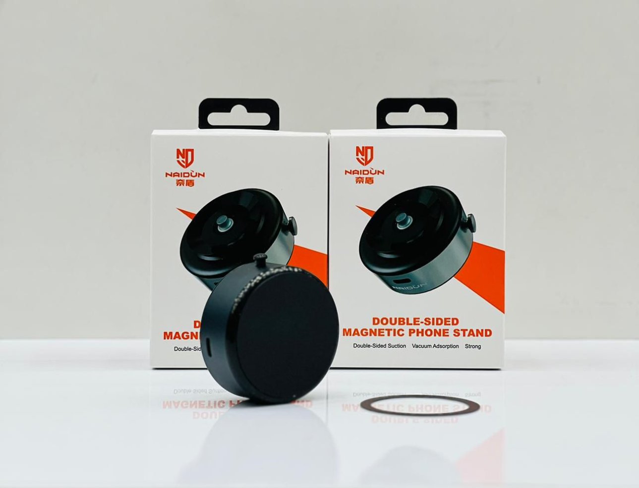 Double-Sided Magnetic Phone Stand  With Wireless Charging