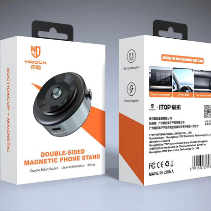 Double-Sided Magnetic Phone Stand  With Wireless Charging