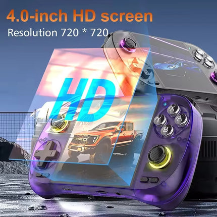 D40 MAX Handheld Game Console – 4.0" HD Touch Screen, 20,000+ Built-In Retro Games, WiFi & Bluetooth, Cloud Gaming, Dual Joystick Portable Gaming Device
