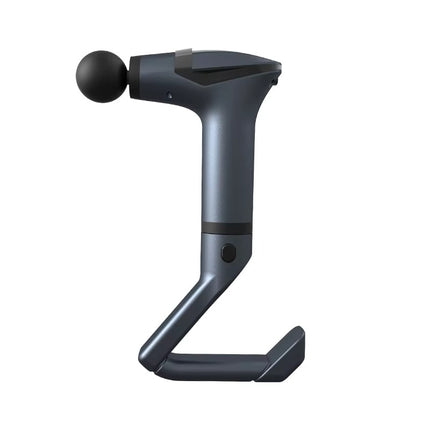 Portable Deep Tissue Massage Gun – 12-Speed Mini Handheld Muscle Massager with 1500mAh Battery, 5 Heads, Stretching Belt & Extra Handle