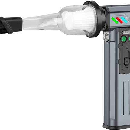 F034-4 Multifunctional Vacuum Cleaner – Dual Blower & Portable Rechargeable Vacuum with LED Light & Digital Display
