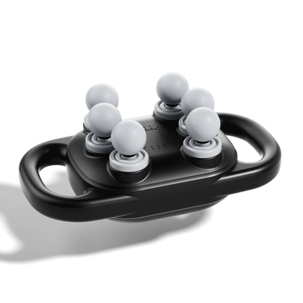 Handheld Deep Tissue Massager, 4 Head Percussion Massage Gun 5 Gears 2 Modes Full Body Muscle Massager, Electric Back Massager for Muscles, Neck, Leg, Shoulder