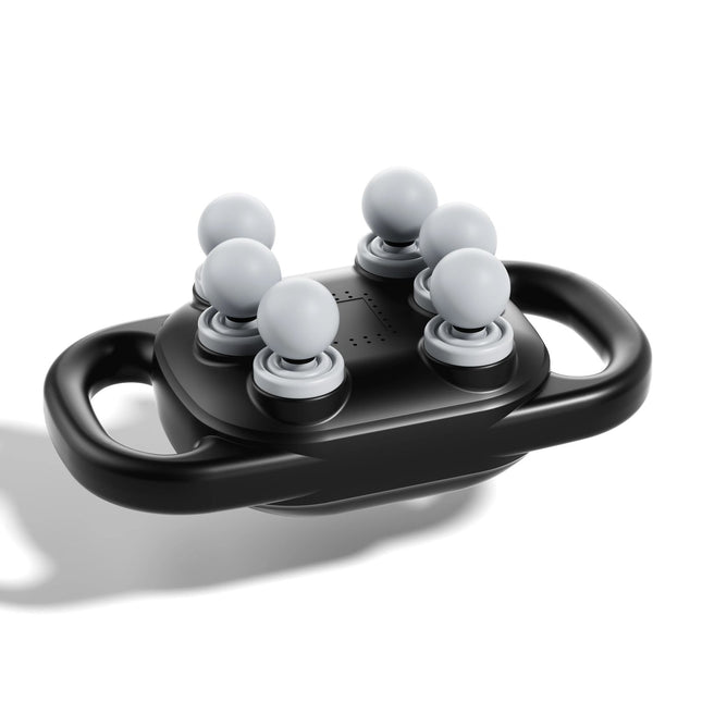 Handheld Deep Tissue Massager, 4 Head Percussion Massage Gun 5 Gears 2 Modes Full Body Muscle Massager, Electric Back Massager for Muscles, Neck, Leg, Shoulder