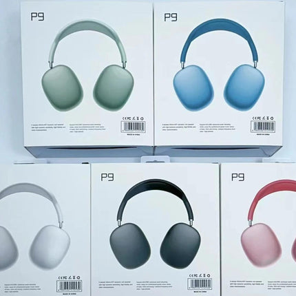Premium Quality P9 Pro Max Gaming Wireless Earphones BT Headphone Headset