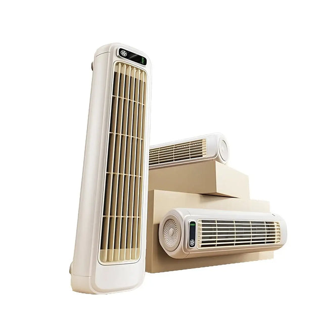 M60 portable tower fan side view