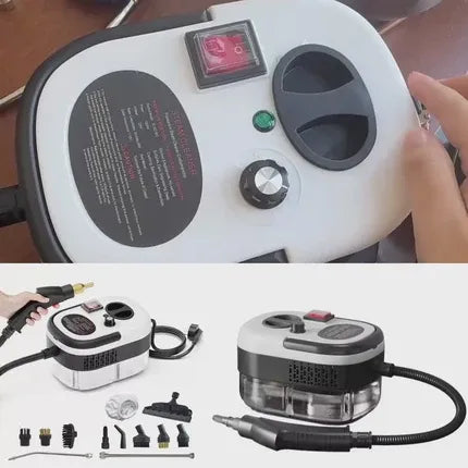 peetta- 2500W Handheld Steam Cleaner for Home Kitchen Bathroom and Car UAE