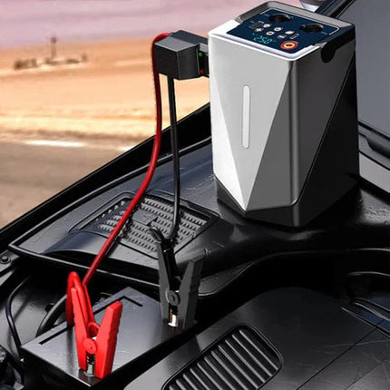 Car Emergency Power Supply Booster Portable Power Bank Battery 90W Fast Charger 12000mAh Car Battery Jump Starter with air Pump