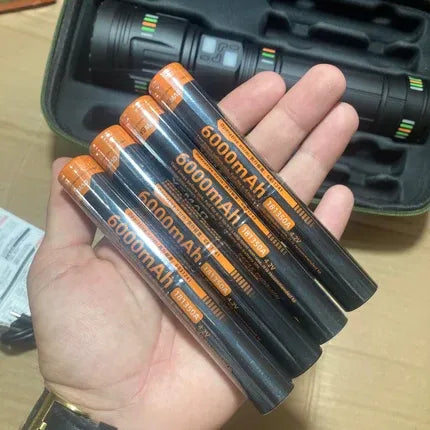 peetta-YEMAO YM-G600 LED Flashlight Long Range Rechargeable Torch online store UAE