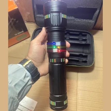 peetta-YEMAO YM-G600 LED Flashlight Long Range Rechargeable Torch online store UAE